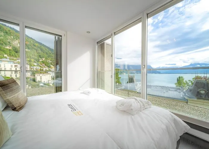 Apartament Luxury View & Center Of By Guestlee Montreux